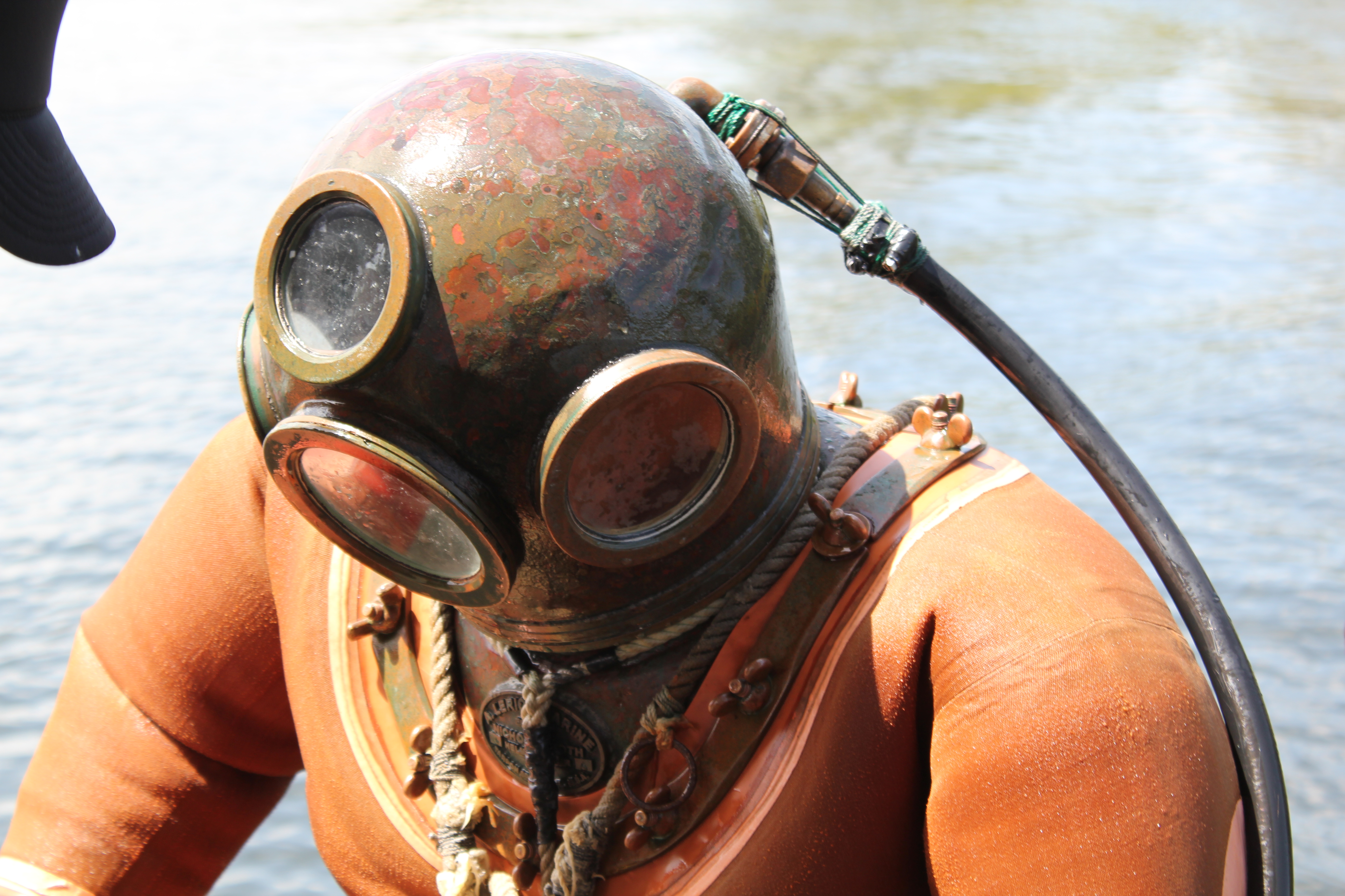 Tarpon Springs sponge diver helmet
